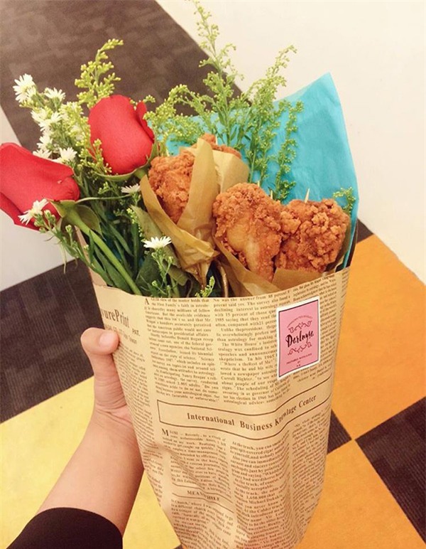 chi em tum tim tam dac voi nhung bo hoa 20/10 phien ban thuc an sieu thiet thuc - 3