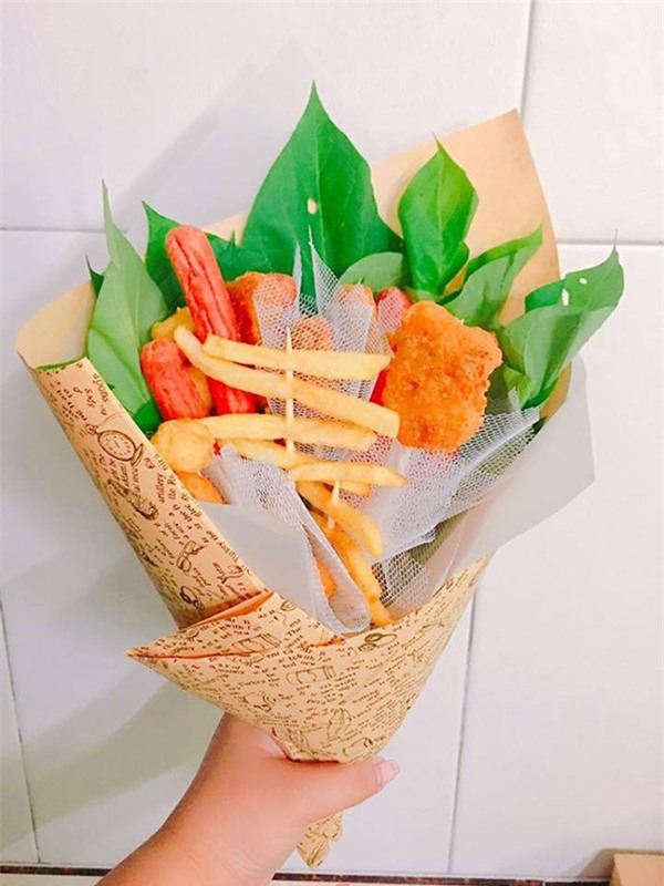 chi em tum tim tam dac voi nhung bo hoa 20/10 phien ban thuc an sieu thiet thuc - 6