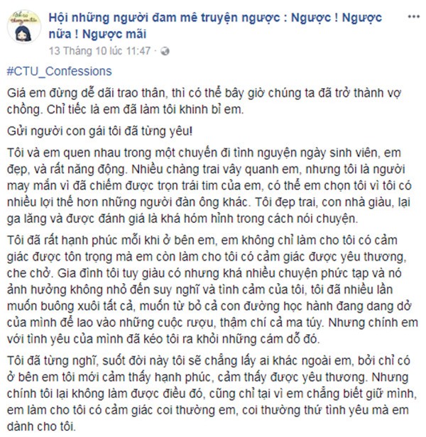 chang trai len mang reu rao “ban gai cu de dai trao than”, quyet cuoi vo con "tem" - 1