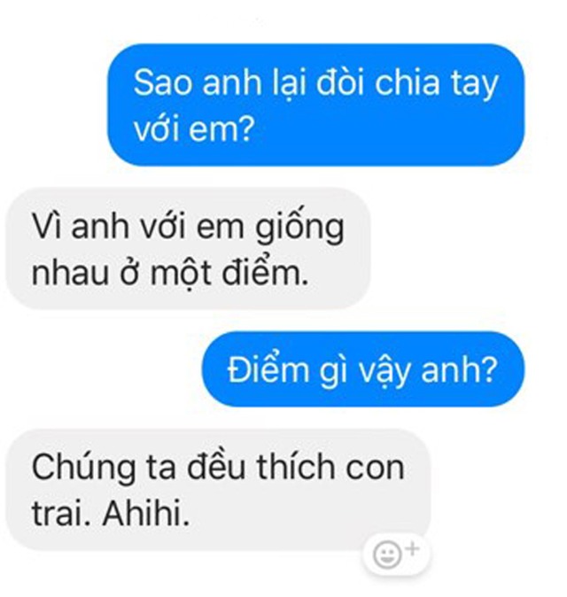 cuoi te ghe voi &#34;1001 ly do chia tay&#34; uc che nhat cua nam nhung ai cung thay may man - 3