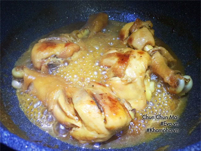 dui ga ro ti nuoc dua dam da, ngon com den mieng cuoi cung - 5