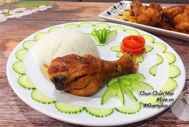 dui ga ro ti nuoc dua dam da, ngon com den mieng cuoi cung - 6