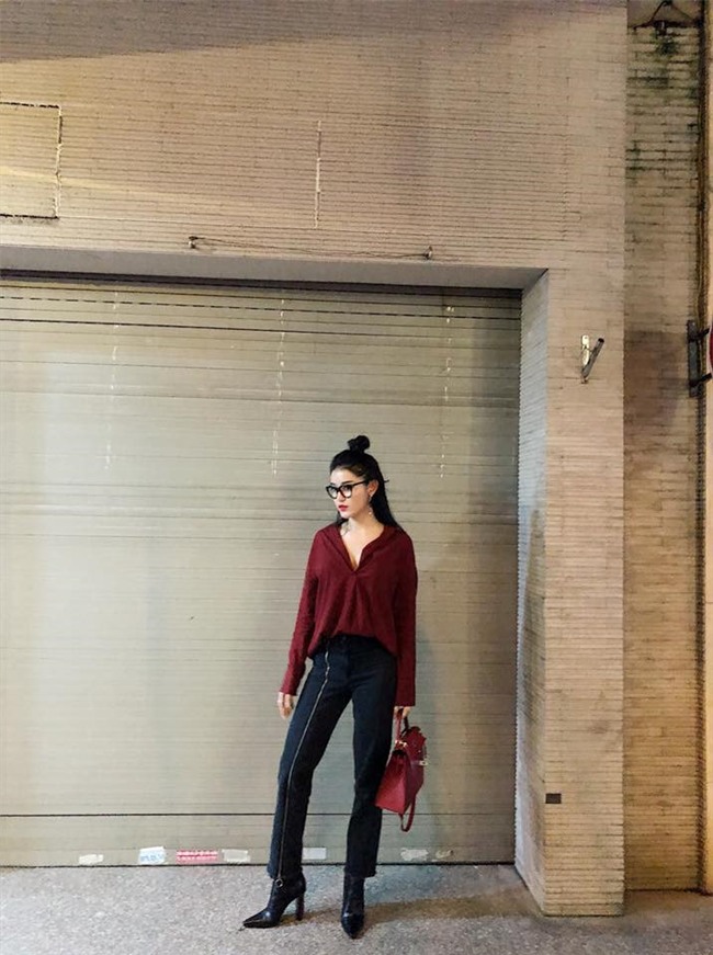 10 cach mac do thu dong de an gian chieu cao cua sao Viet hinh anh 6