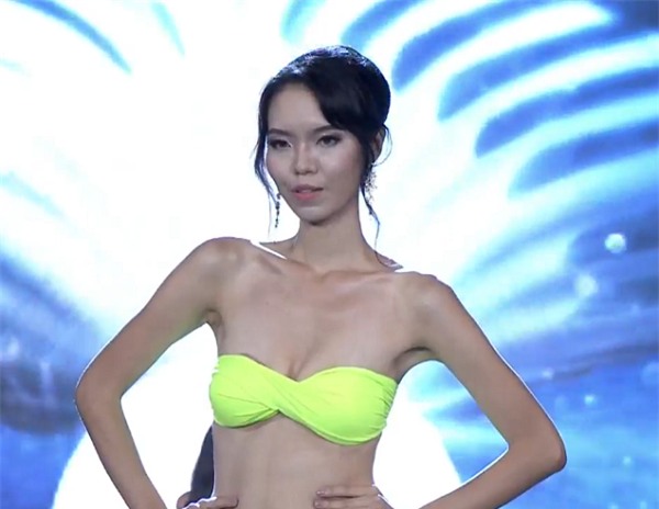 Catwalk tiến bộ, Lan Khuê phiên bản lỗi vẫn bị chìm nghỉm trong bán kết Miss Grand 2017-4