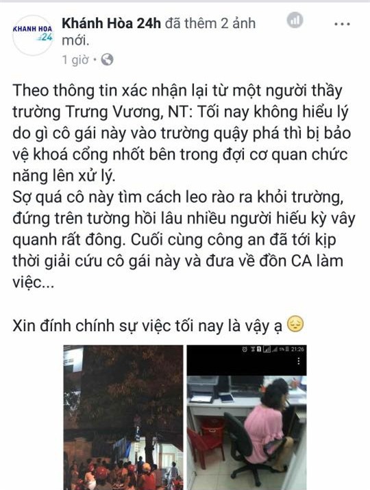Thực hư sự việc cô gái mặc váy treo cổ tự tử tại trường học ở Nha Trang giữa đêm - Ảnh 4.