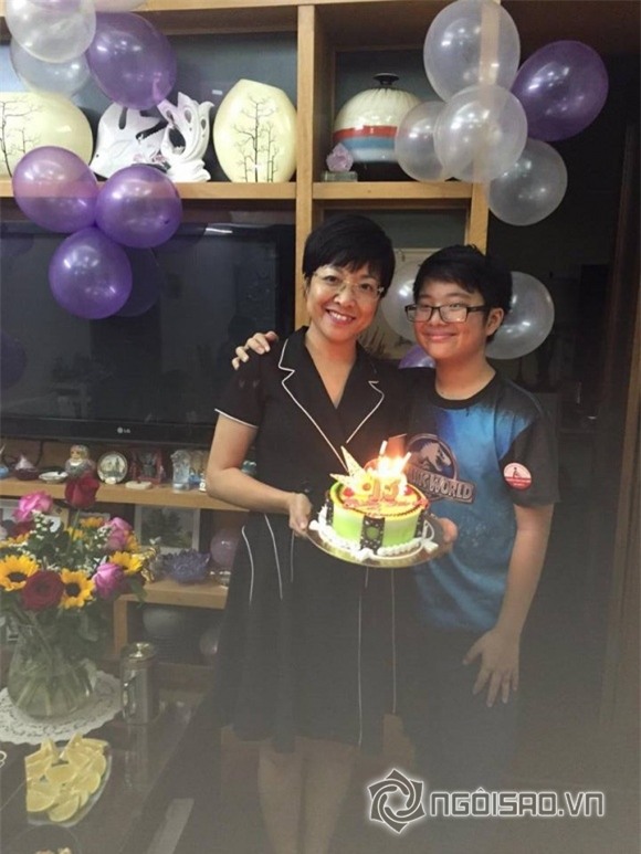 sao việt, con trai thảo vân, sinh nhật con trai thảo vân