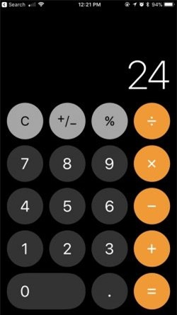 1+2+3 = 24 - iPhone đã trở nên dốt toán hơn trên iOS 11 - Ảnh 2.