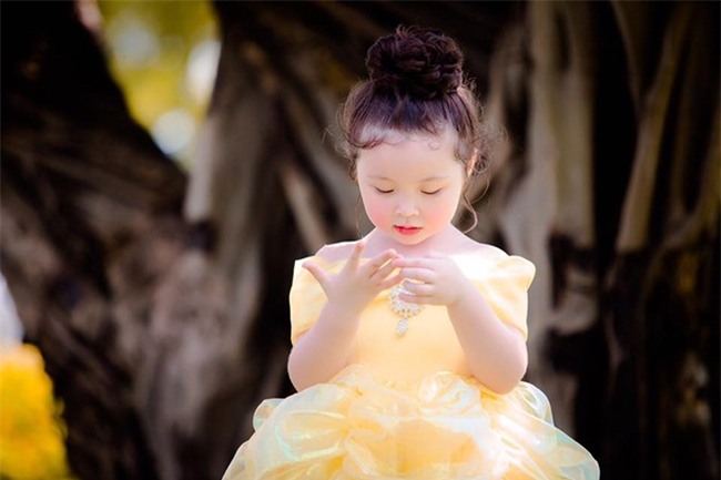 fan tram tro vi 2 'thien than lai' nha elly tran dep nhu cong chua, hoang tu trong tranh - 14