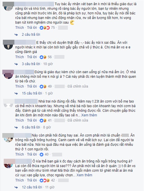 Đến nhà người yêu ăn cơm không mời, bới miếng ngon gắp trước, cô nàng ấm ức vì bị nhận xét con nhà thiếu giáo dục - Ảnh 4.