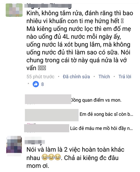 Cười đau ruột với biên bản 1001 điều kiêng khi ở cữ , điều số 1: 100 ngày tuyệt đối không tắm gội, đánh răng - Ảnh 6.