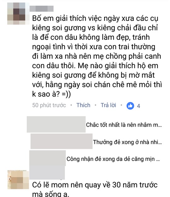 Cười đau ruột với biên bản 1001 điều kiêng khi ở cữ , điều số 1: 100 ngày tuyệt đối không tắm gội, đánh răng - Ảnh 7.
