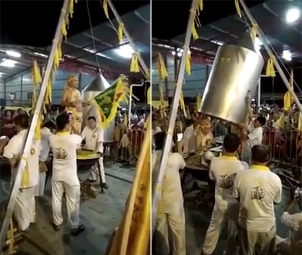 Pháp sư Malaysia mất mạng khi chui vào nồi hấp để hành lễ-1