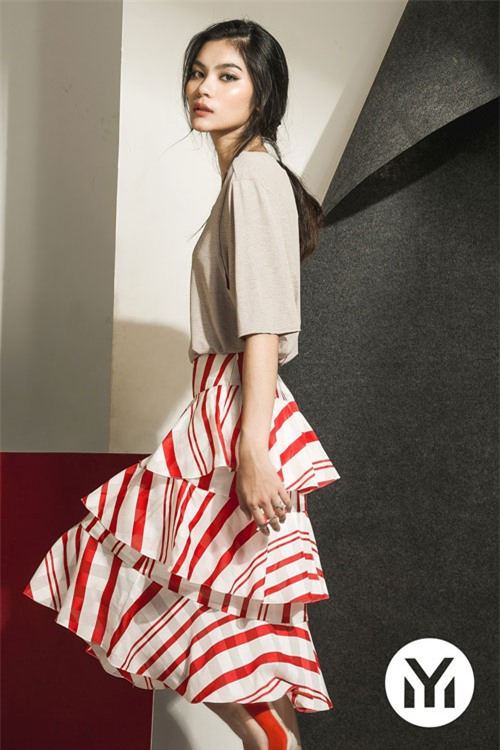 Kim Dung Next Top làm vedette trong fashion show của M.Y.M-6