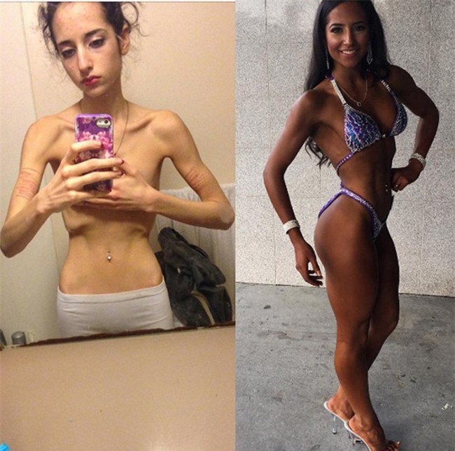 man bien hinh ngoan muc cua nhung co nang co huong truoc va sau tang can - 6