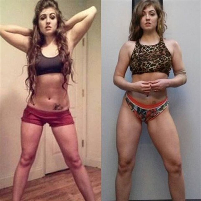 man bien hinh ngoan muc cua nhung co nang co huong truoc va sau tang can - 15