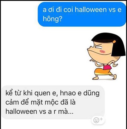 Troll người yêu 365 ngày không thương tiếc, ngay cả Halloween cũng không tha!