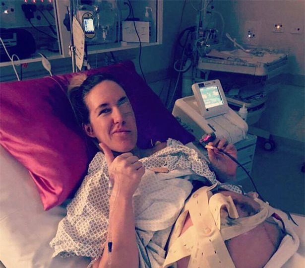 sat ngay sinh, me bau hot hoang khi mot buoi sang tinh giac bong mat bi liet mot nua - 4