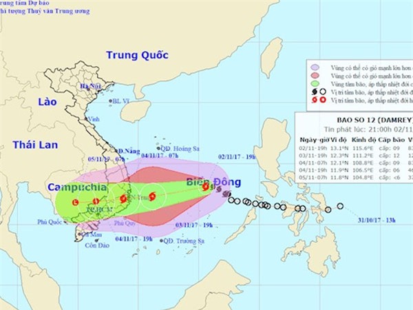 Bão số 12 đe dọa nhưng Sài Gòn vẫn hửng nắng, liệu có bất thường?
