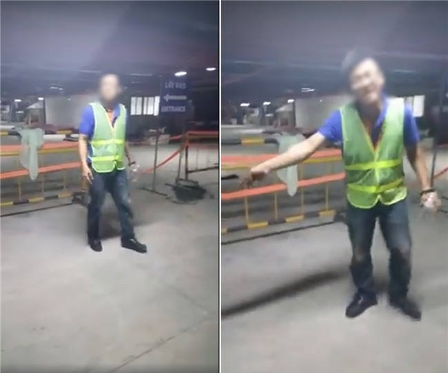 Clip nhân viên bãi xe sân bay Tân Sơn Nhất dọa nạt, giật điện thoại khi khách thông báo mất bugi xe máy - Ảnh 2.