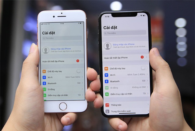 Ngoài ra, cả hai thiết bị này đều tích hợp vi xử lý A11 Bionic 6 nhân sản xuất trên tiến trình 10nm, RAM 3 GB.