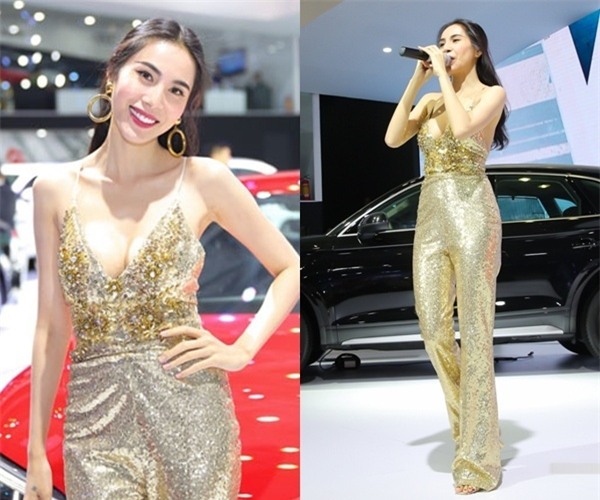 Sau cú ngã lịch sử, Lan Khuê tiếp tục lộ miếng dán ngực kém duyên lọt top sao mặc xấu-2