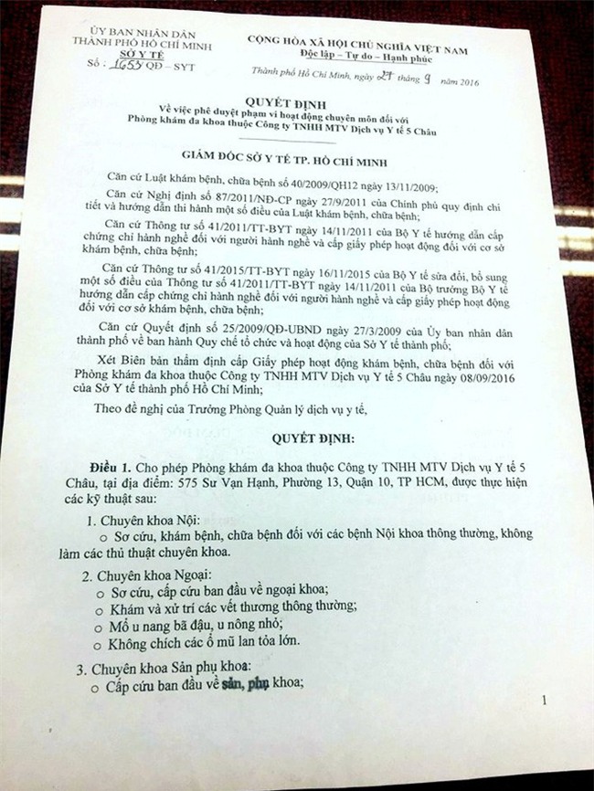 TP.HCM: Ngứa vùng kín, nam bệnh nhân tố phòng khám dọa sắp ung thư, “liệt dương vật” để chiếm đoạt hơn 30 triệu đồng