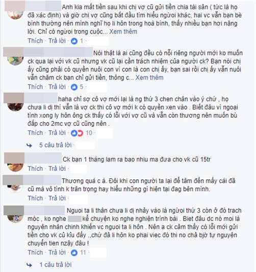 Vợ hai tố chồng chu cấp tiền bạc, quan tâm quá nhiều đến vợ cũ, hội chị em nửa bênh vực nửa chê cười - Ảnh 3.