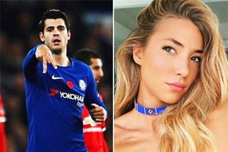 Bàn thắng của Alvaro Morata đã làm cho cô vợ Alice Campello thổn thức không yên