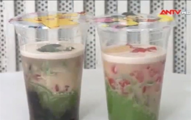 Cận cảnh công nghệ nấu chè sương sa hạt lựu bắt mắt: Đẹp thì đẹp thật nhưng độc vô cùng - Ảnh 1.