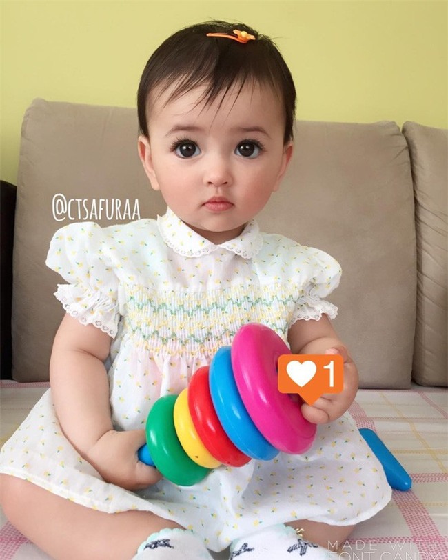 Lại thêm 1 em bé lai có đôi mắt đẹp hút hồn khiến fan hâm mộ “phát sốt” - Ảnh 20.