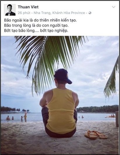 Dòng trạng thái đầy ẩn ý của giám khảo Hoa hậu Hoàn vũ Việt Nam 2017. - Tin sao Viet - Tin tuc sao Viet - Scandal sao Viet - Tin tuc cua Sao - Tin cua Sao