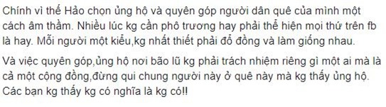 sao việt ủng hộ lũ lụt, thủy tiên, đàm vĩnh hưng, sao làm từ thiện