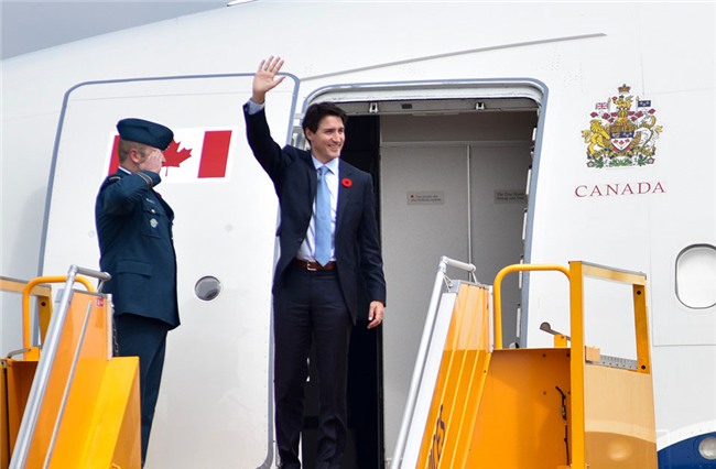 Những hình ảnh đầu tiên của Thủ tướng Trudeau tại Hà Nội
