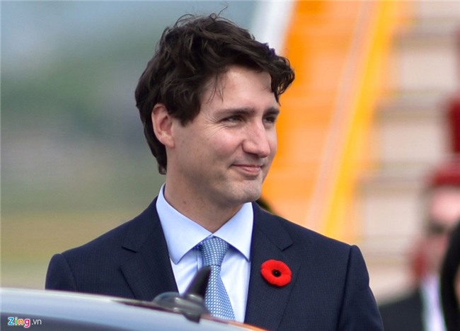 Những hình ảnh đầu tiên của Thủ tướng Trudeau tại Hà Nội