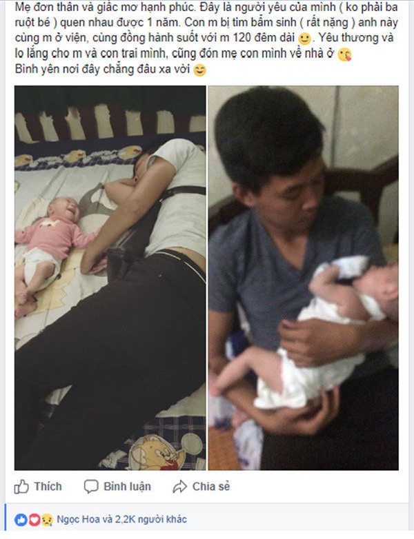 "me don than va giac mo hanh phuc": cau chuyen tinh xuc dong cua co gai lam me tuoi 18 - 2