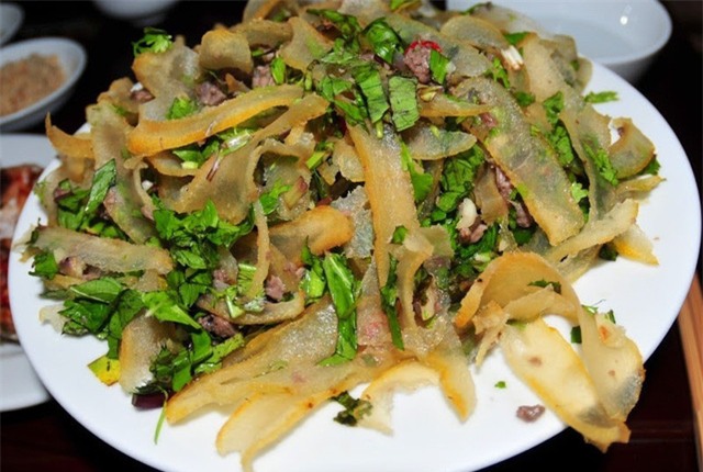 thịt trâu,món ăn lạ