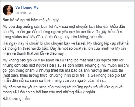 Trước đó, Hoàng My gửi lời xin lỗi đến những người yêu quý vì hiểu lầm không hay. - Tin sao Viet - Tin tuc sao Viet - Scandal sao Viet - Tin tuc cua Sao - Tin cua Sao
