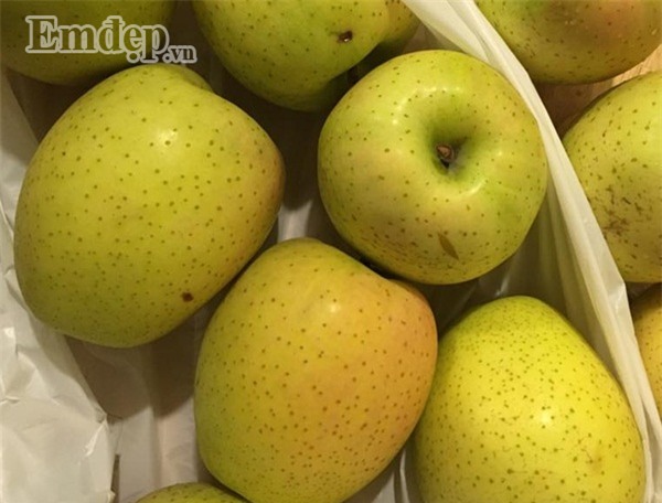 Táo Orin mùa thu Nhật Bản khiến nhiều chị em yêu thích vì mùi thơm nồng như sữa