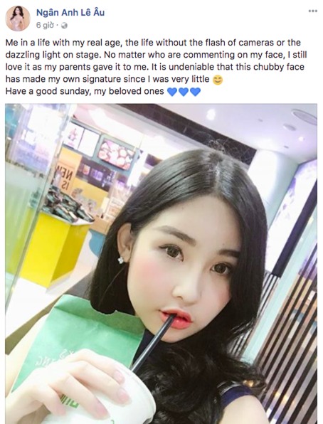 Hoa hậu Đại dương Ngân Anh: Dù mọi người có nói gì, tôi vẫn yêu gương mặt bố mẹ đã ban cho - Ảnh 1.
