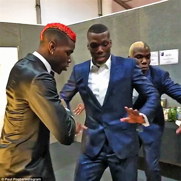 Ba anh em Pogba quay tung bung tai le trao giai am nhac hinh anh 7