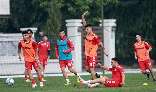 Afghanistan không hề là đối thủ yếu thời điểm ngày - Ảnh: Gia Hưng