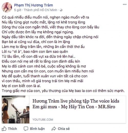 Màn hát live trong phòng tập của Hương Tràm được khán giả khen ngợi-1