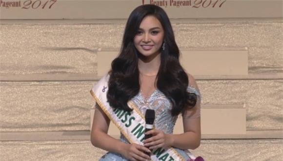 Chung kết Hoa hậu Quốc tế 2017,Thùy Dung,Á hậu Thùy Dung,Hoa hậu Quốc tế 2017