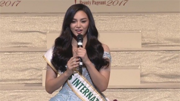 Chung kết Hoa hậu Quốc tế 2017,Thùy Dung,Á hậu Thùy Dung,Hoa hậu Quốc tế 2017