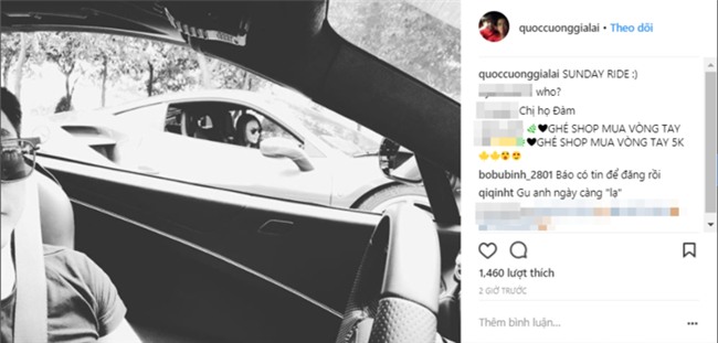 Cường Đôla chia sẻ hình ảnh của Đàm Thu Trang trên Instagram của mình.  - Tin sao Viet - Tin tuc sao Viet - Scandal sao Viet - Tin tuc cua Sao - Tin cua Sao