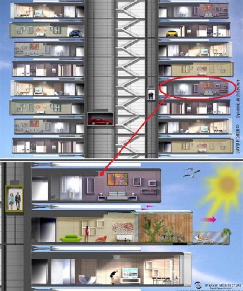 Dubai đang cho xây dựng tòa nhà biết chuyển động theo lệnh của con người đầu tiên trên thế giới - Ảnh 7.