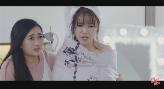 Hari Won nổi điên khi bị người lạ xông vào phòng tắm trong tập 2 của Thiên ý-5