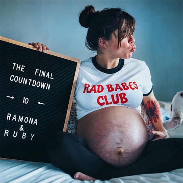 nhin vung bung "nhau nhi" sau sinh cua me, con trai lon ngac nhien: "bung me bi lam sao vay?" - 2