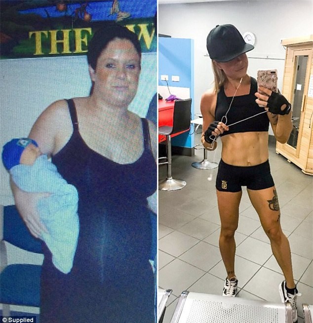 Ngỡ ngàng cách bà mẹ 3 con giảm đến 40kg, hoàn toàn “lột xác” sau khi sinh - Ảnh 8.