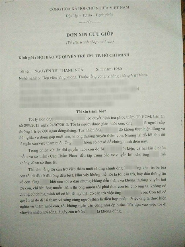 Tranh giành hậu ly hôn: tố chồng mắc bệnh nan y, vợ quyết không thi hành án vì thương con - Ảnh 4.